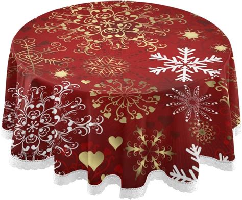 60 in round christmas tablecloth|tablecloths round 60 inch table.